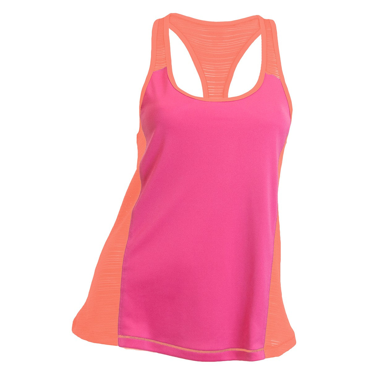 SOFFEE JUNIORS RUN FAST TANK - FUCHSIA/PURPLE LIVING CORAL