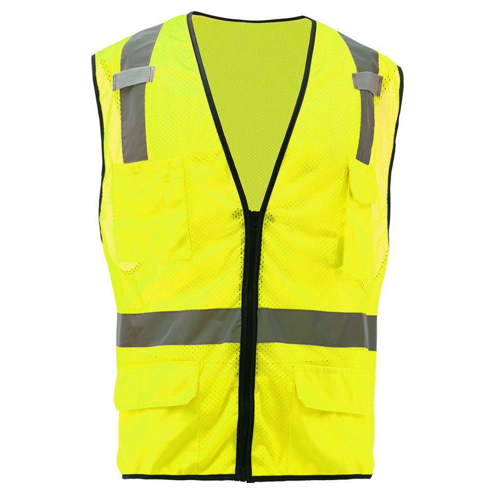 1505/1506 Class 2 Multi-Purpose Vest w/ 6 Pockets