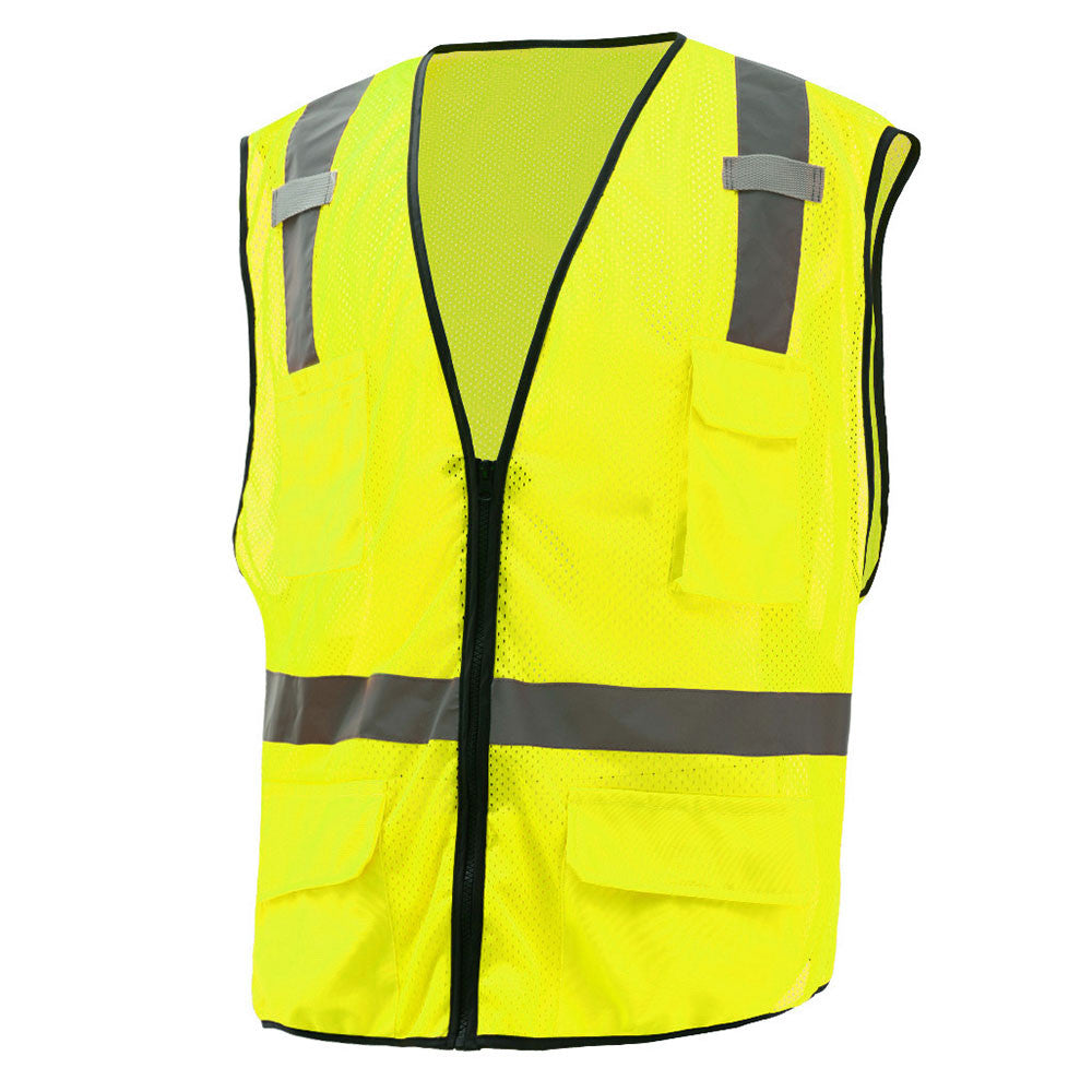 1505/1506 Class 2 Multi-Purpose Vest w/ 6 Pockets