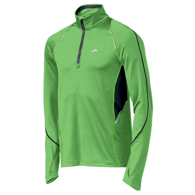 Brooks Running Mens Nightlife Infiniti Half Zip