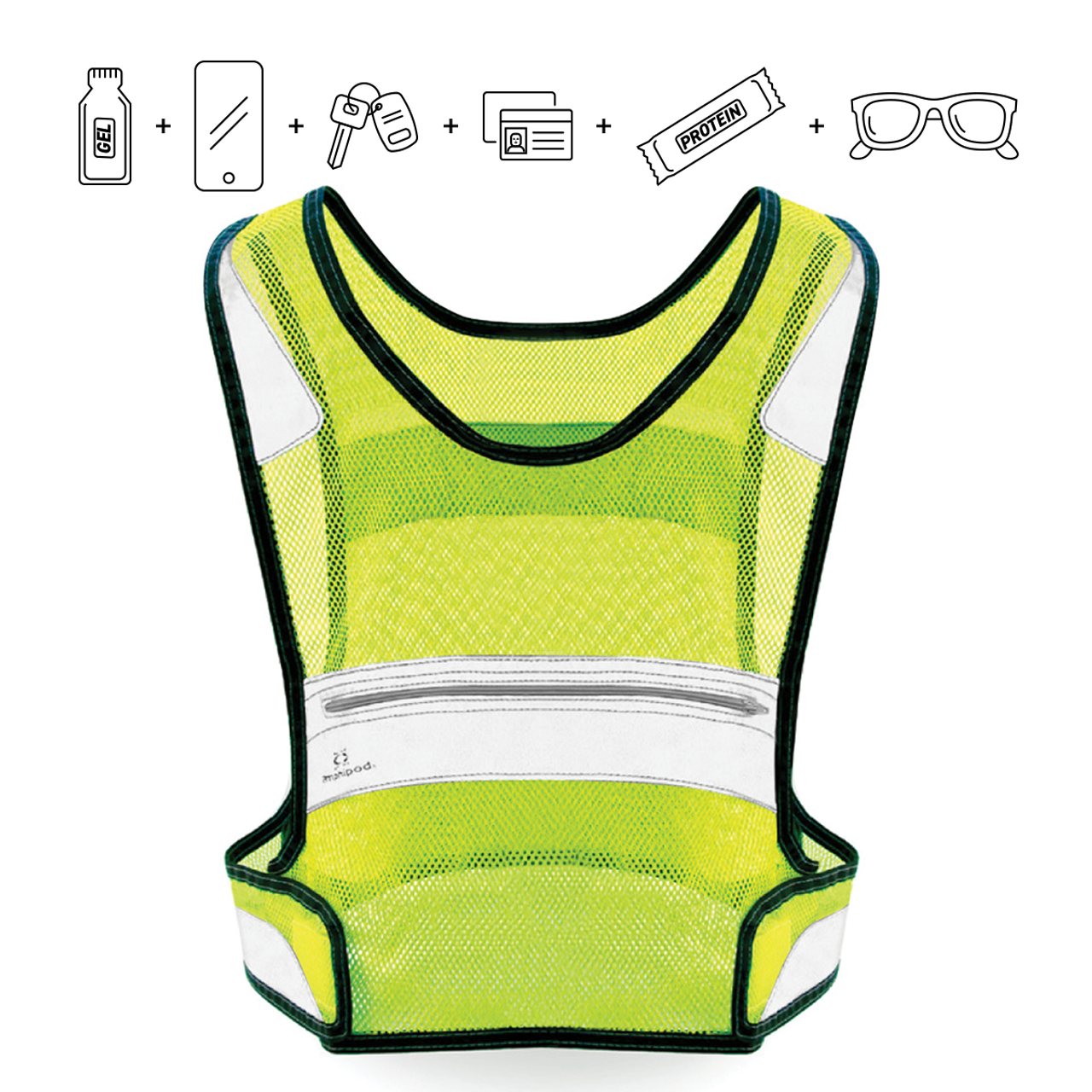 Amphipod Full Visibility Reflective Vest