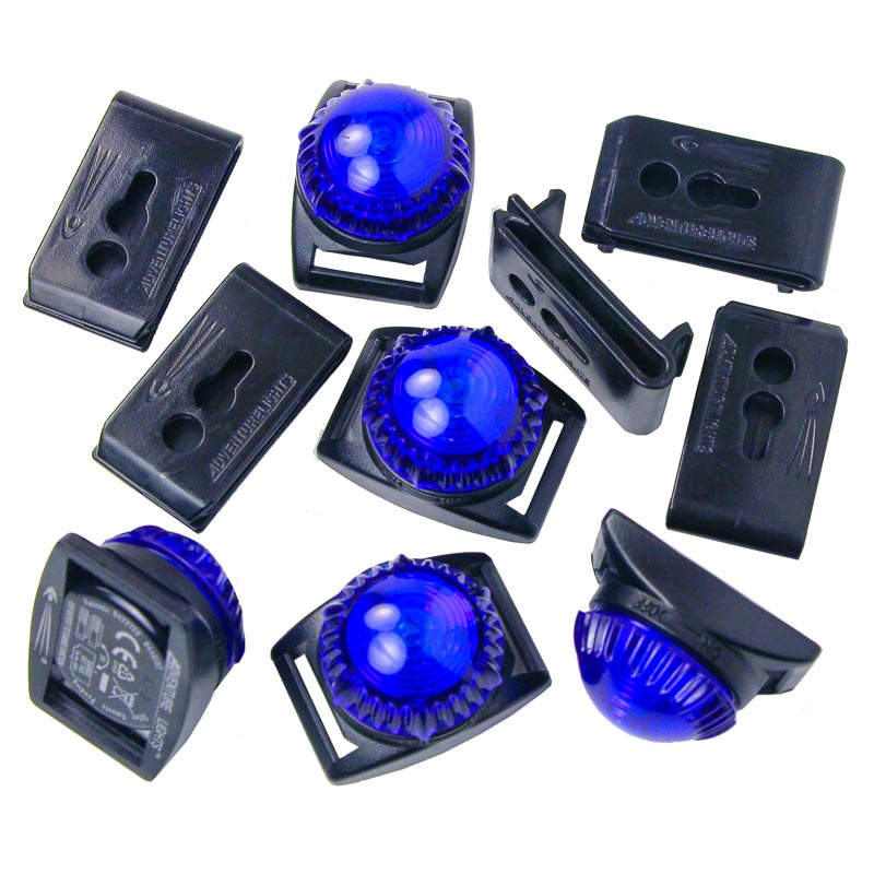 50 PACK - Adventure Lights Guardian LED Expedition Light GREEN - Unpackaged
