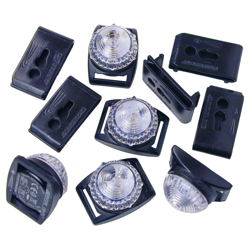 50 PACK - Adventure Lights Guardian LED Expedition Light GREEN - Unpackaged