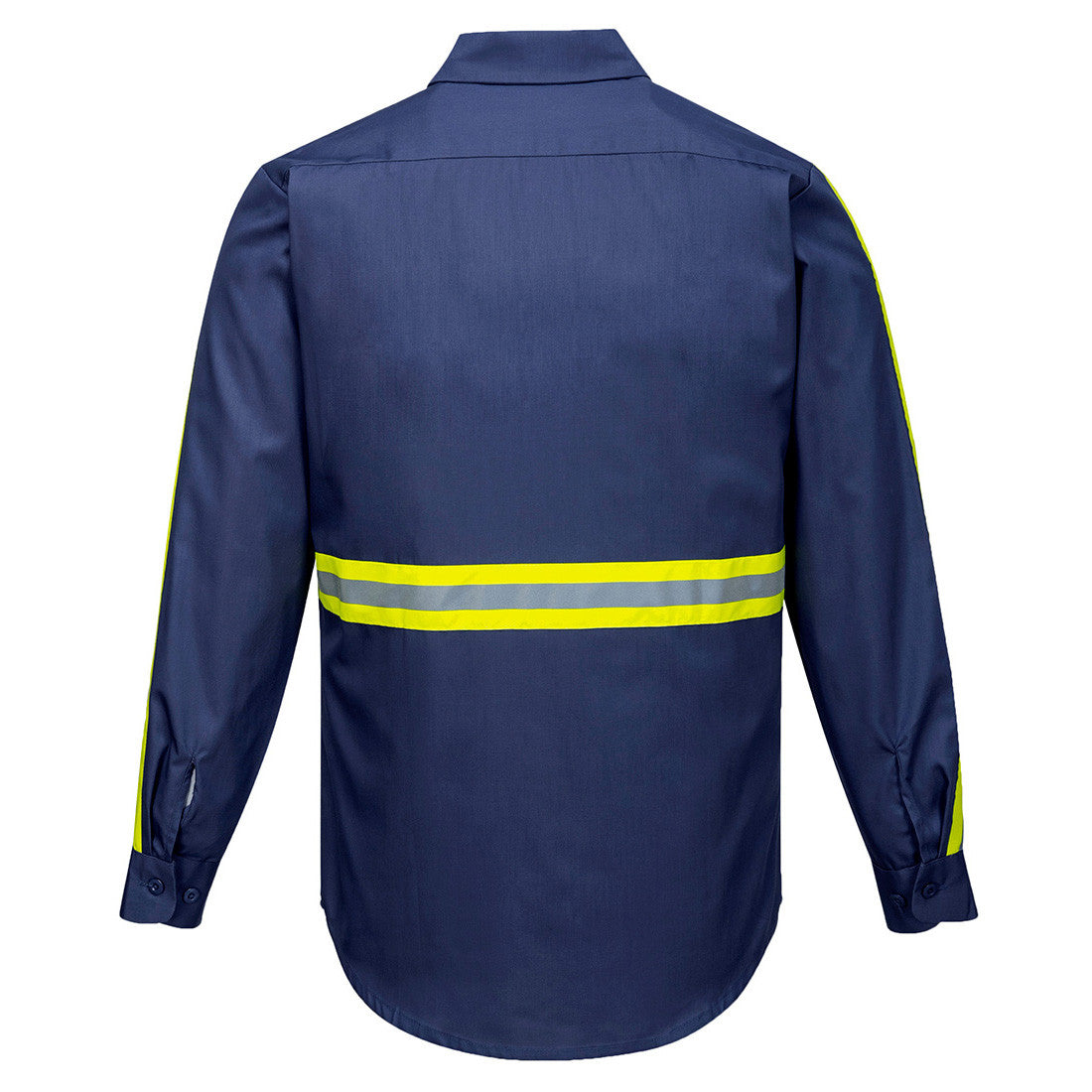 PortWest Iona Xtra Long Sleeve Shirt - NAVY (F125)