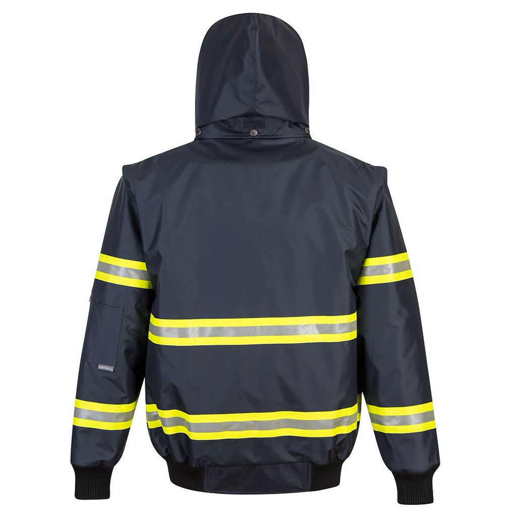 PortWest Iona Xtra 3-in-1 Bomber Jacket - NAVY (F126)
