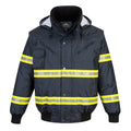 PortWest Iona Xtra 3-in-1 Bomber Jacket - NAVY (F126)
