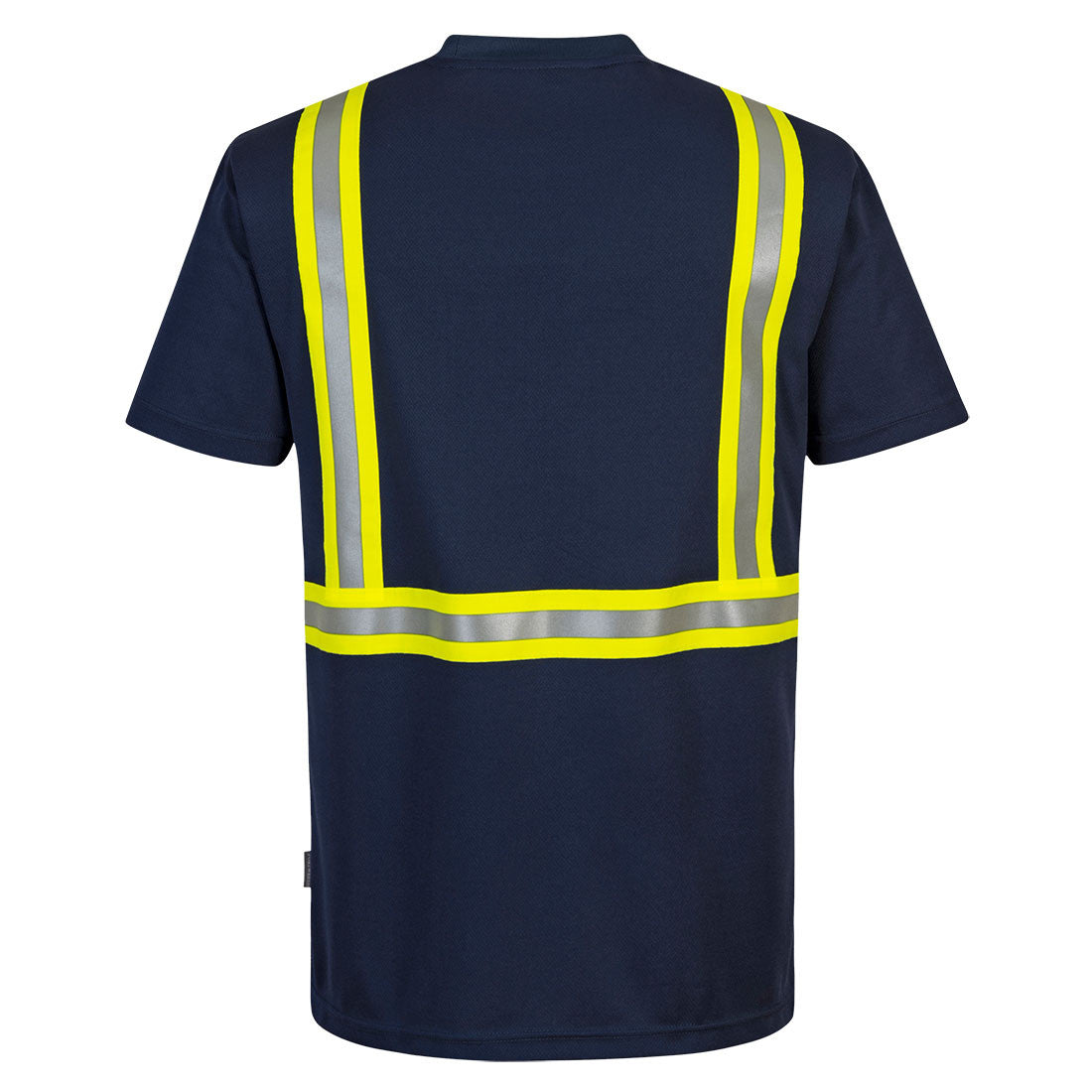 PortWest Iona Xtra Enhanced T-Shirt - NAVY (F131)