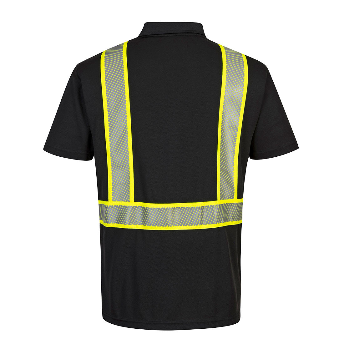 PortWest Iona Plus Polo Shirt - BLACK (F140)
