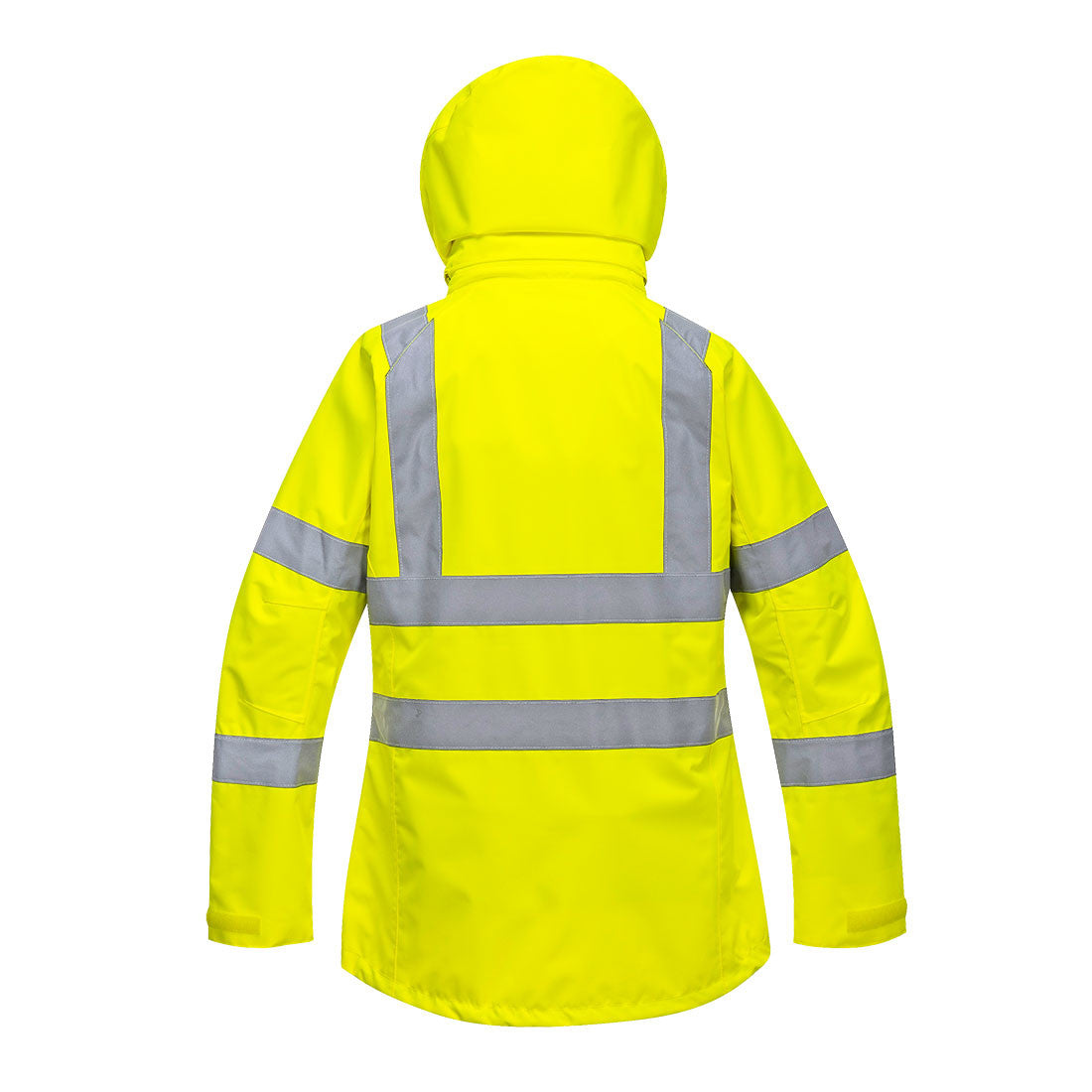 PortWest Ladies Hi-Vis Breathable Jacket - YELLOW (LW70)