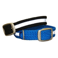 Mendota Night Viz Double Braid Reflective Dog Collar