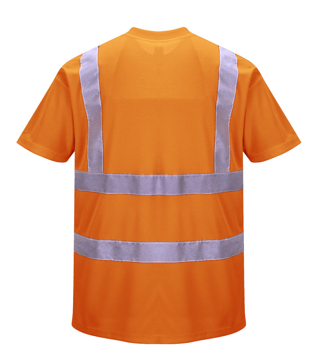 Portwest Hi-Vis T-Shirt - SET OF TWO: Back View