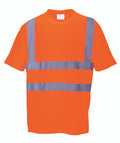 Portwest Hi-Vis T-Shirt - SET OF TWO: Front View