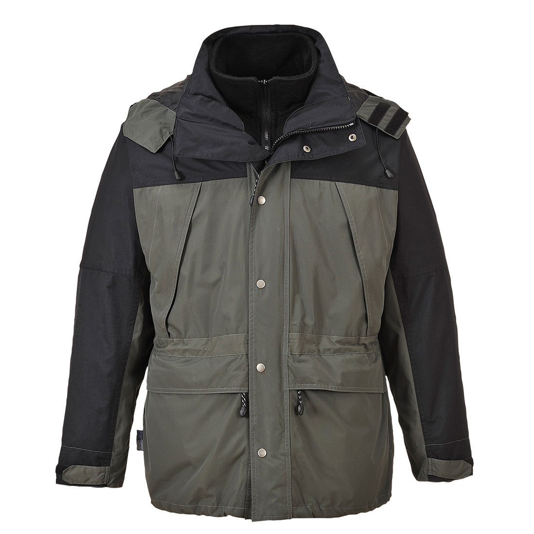 PortWest Orkney 3 in 1 Breathable Jacket - GREY (S532)