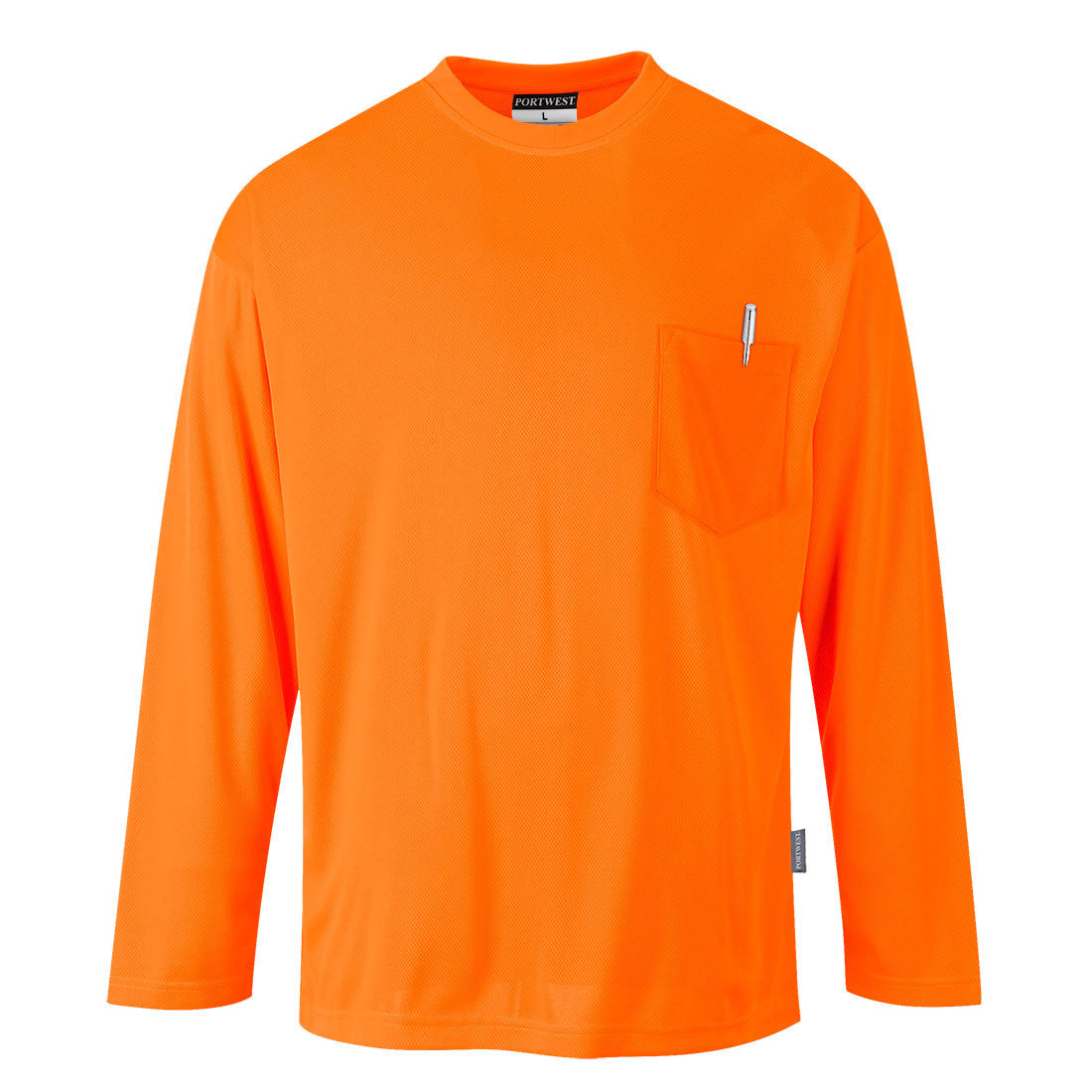 PortWest Non-ANSI Pocket Long Sleeve T-Shirt (S579)