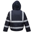 PortWest Bizflame Rain FR Bomber Jacket - NAVY (S783)