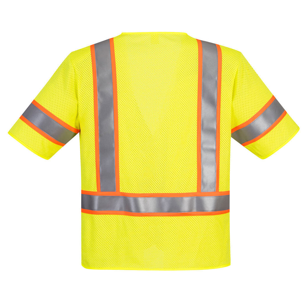 PortWest Class 3 FR Mesh Vest - YELLOW (UFR24)