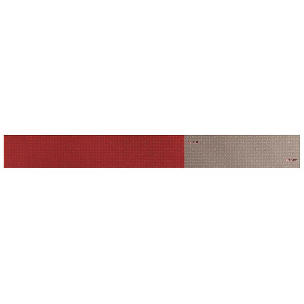 Reflexite V82 DOT-C2 Conspicuity Tape 7" White/11" Red - 2"X18" Strip