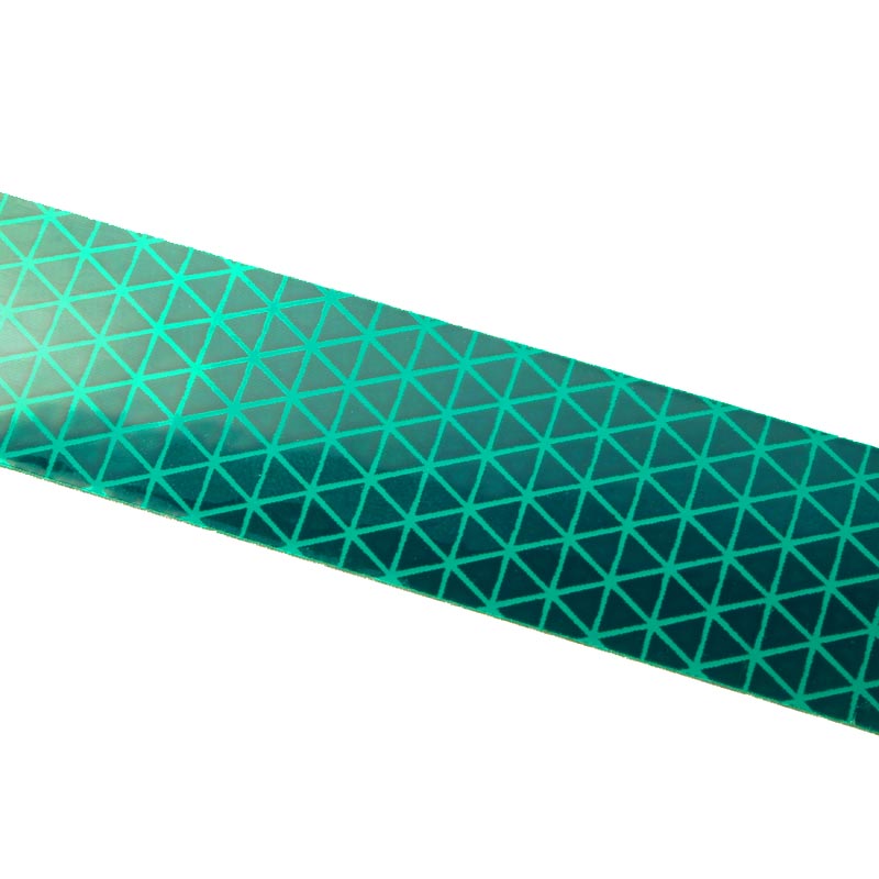 Green Reflexite V92 Daybright Conspicuity Tape 1x12 Strip